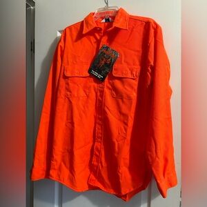 Brother Five Brother Bright Orange Work Shirt or hunting